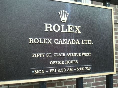 rolex service centre toronto.